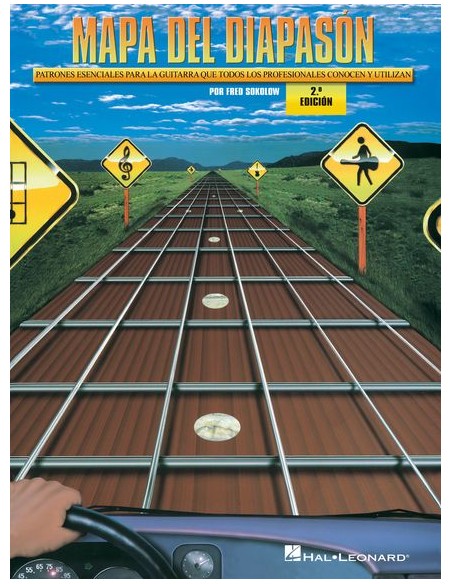 SOKOLOW Fred-Fingerboard Map (Essential Patterns) per chitarra (Inc.CD)