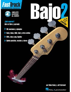 FAST TRACK-Method for Bass 2º (Online Audio)
