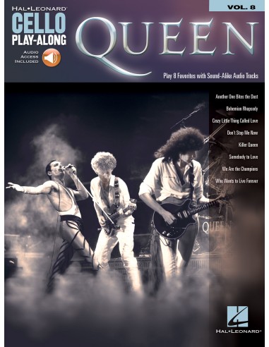 QUEEN-Cello Play Along Volume 8