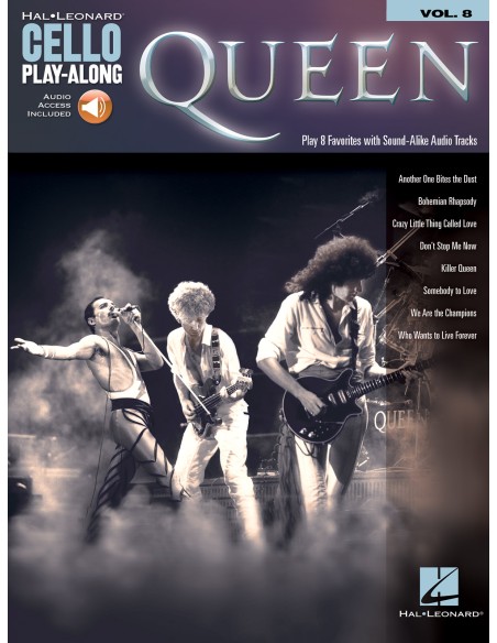 QUEEN-Cello Play Along Volume 8