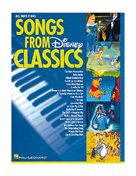 Chansons DISNEY des classiques de Disney (PVG)