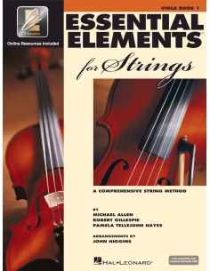 VARIOS-Essential Elements 2000 For Strings (Metodo): Viola Book 1 (Inc.DVD) "D"