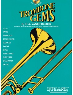 VANDERCOOK H.A.-Trombone Gemme per trombone e pianoforte (Inc.CD)