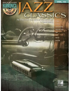 MISCELLANEOUS-Harmonica Play Along Vol.15: Jazz Classics (Inc.CD)