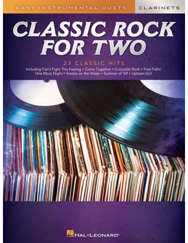 MISCELLANEOUS-Classic Rock for Two Clarinets