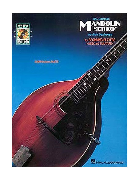 HAL LEONARD-Mandolin Method (Inc.CD) (Del Grosso)