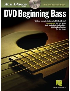 VARIOS-At A Glance Bass Guitar: Beginning Bass (inkl.DVD)
