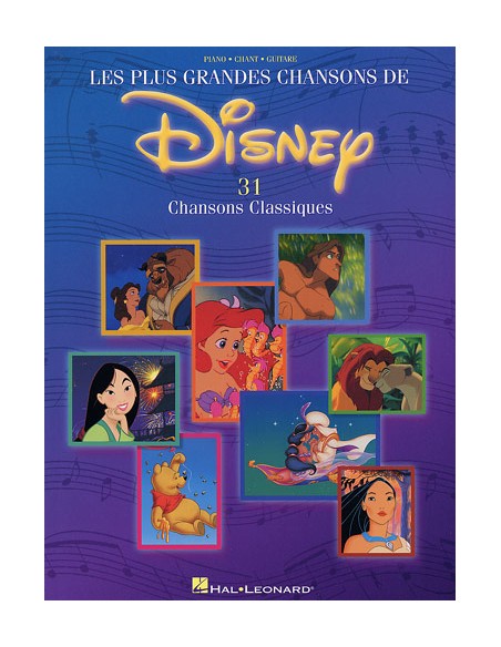DISNEY-Les Plus Große Chansons (PVG)