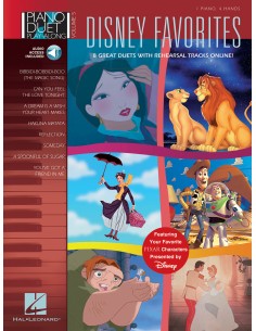 DISNEY-Favourites (Klavierduett Play Along Vol.5) (Audio online)