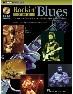 RUBIN Dave-Rocking The Blues 1963/1973 für Gitarre (Inc.CD)