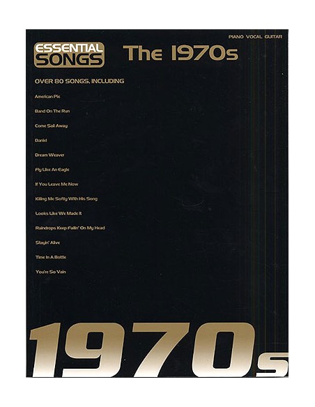 VARIOS-Essential Songs : Les 1970 (PVG)