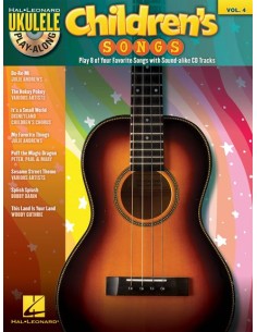 Ukulele Play Along-Vol. 4 Childrens Songs para Ukelele (Inc.CD)