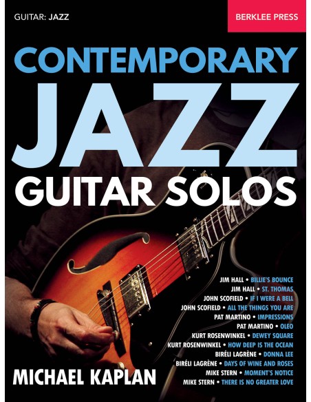 KAPLAN Michael-Contemporary Jazz Guitar Solos