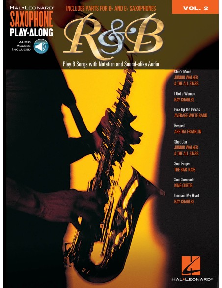 VARIOS-Saxophone Play Along Vol.2: R&B (Audio Online)