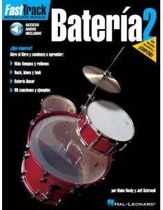 FAST TRACK-Method for 2nd Drums (Online Audio)