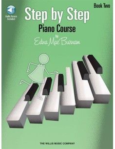 BURNAM E.M.-Step by Step Piano Course Book 2 (Online Audio)