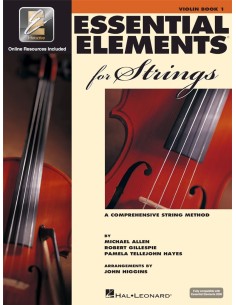 MISCELLANEOUS-Essential Elements 2000 For Strings (Method): Violin Book 1 (Inc. DVD) "D"