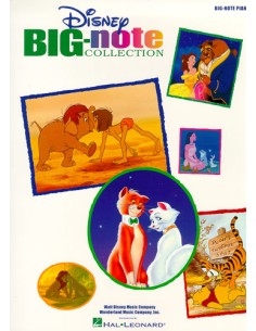 DISNEY-Coleccion Big Note para Piano