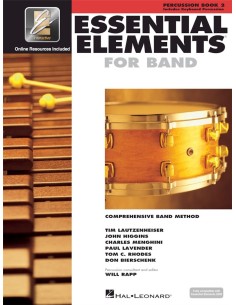 VARIOS-Essential Elements For Band Book 2 (Method) Percussion (Online Audio)