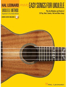 HAL LEONARD-Ukulele Methode: Leichtere Lieder (Audio Online)