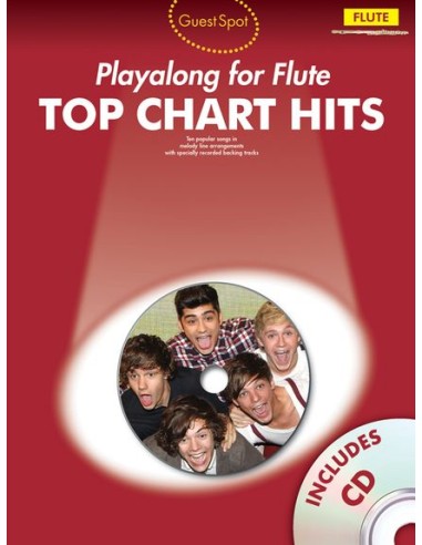 GUESTSPOT-Top Chart Hits per flauto (Inc.CD)