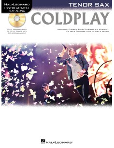 COLDPLAY-Instrumentales Mitspielen für Tenorsaxophon (Inc.CD)