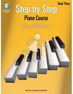 BURNAM E.M.-Step by Step Piano Course Book 3 (Audio Online)