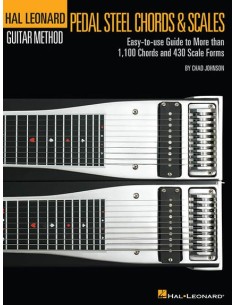 HAL LEONARD-Guitar Method: Pedal Steel Guitar Chords & Scales para Guitarra (Johnson)