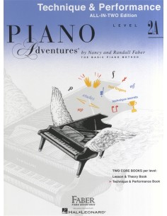 FABER N.-Piano Adventures: Technik und Performance Buch Level 2A