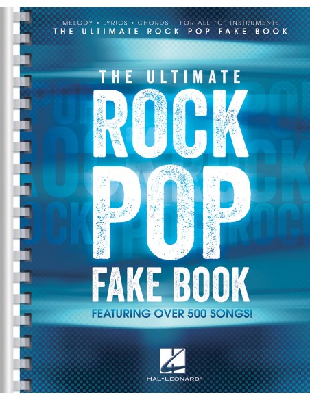 VARIOS-Ultimate Rock Pop Fake Book für C-Instrumente
