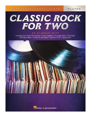 MISCELLANEOUS-Classic Rock for Two Flutes