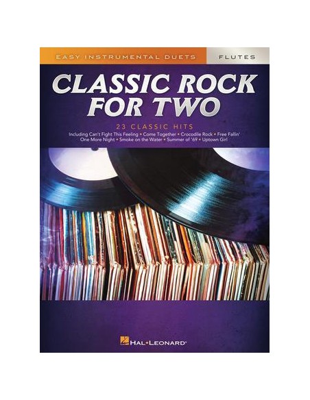 MISCELLANEOUS-Classic Rock for Two Flutes