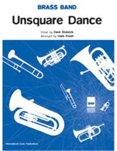 BRUBECK Dave-Unsquare Dance per gruppo di ottoni (spartiti e parti)