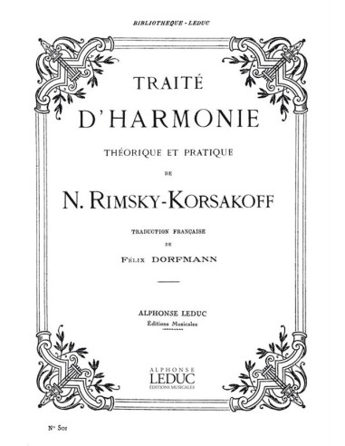 RIMSKY KORSAKOV N.-Traite D'Harmonie
