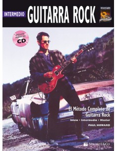 HOWARD P.-Rock Guitar Method (Mittelstufe) (Inc.CD)