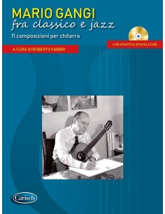 GANGI M.-Fra Classico e Jazz for Guitar Tab (Inc.CD) (Fabbri)