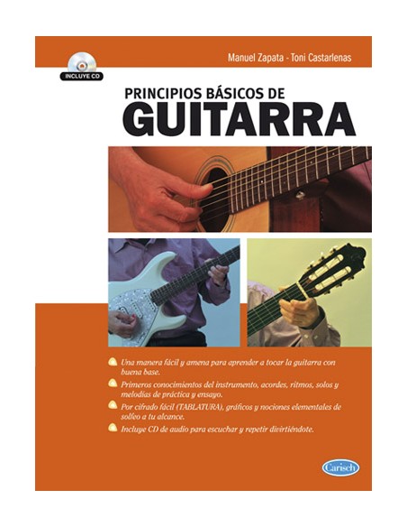 ZAPATA & CASTERLENAS-Basic Guitar Principles (Inc.CD)
