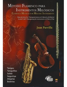 PARRILLA J.-Flamenco Method for Melodic Instruments (Inc.CD)