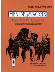 MENDELSSOHN F.-Trio Op.66 in C minor (Piano Part) (Inc.CD)