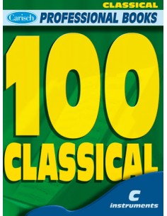 PROFESSIONAL BOOKS-100 Classical (Classical Themes) for C Instruments