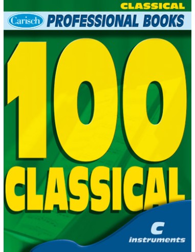 PROFESSIONAL BOOKS-100 Classical (Classical Themes) for C Instruments
