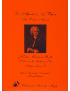 BACH J.S.-Aria from the Suite in D Major (BWV:1068) for Piano