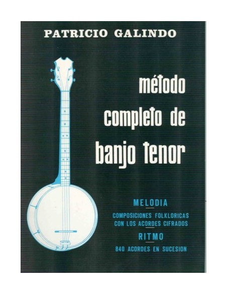 Méthode du banjo GALINDO P.-Tenor