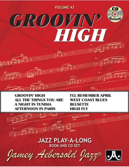 AEBERSOLD-Vol. 43 : Grooving High (Inc.CD)
