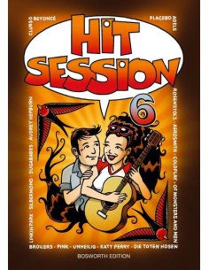 HIT SESSION-Vol.6 (Testo e Accordi) per Chitarra