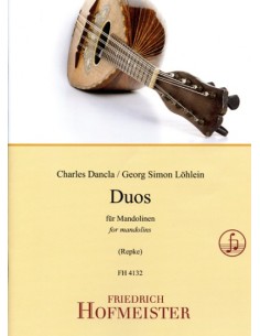 DANCLA C.-Duos per 2 mandolini (Repke)