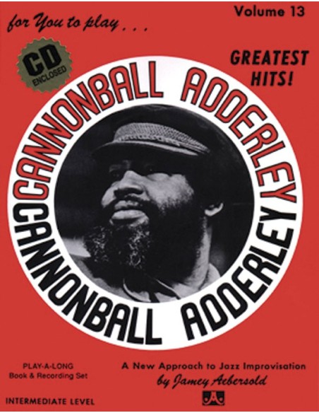 AEBERSOLD-Vol. 13 : Cannonball Adderley (Inc.CD)