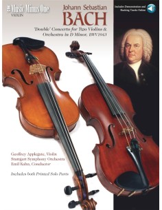 BACH J.S.-Double Concerto in D minor (BWV:1043) for 2 Violins, Strings and BC (Audio Online)