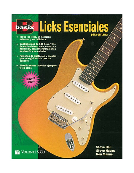 BASIX-Essential Guitar Licks (Inc.CD)