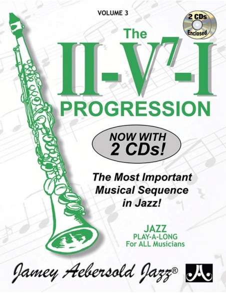 AEBERSOLD-Vol.  3 : La progression II/V7/I (Inc.CD)